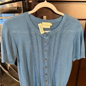 NWT Women's Blue DKNY Sweater
